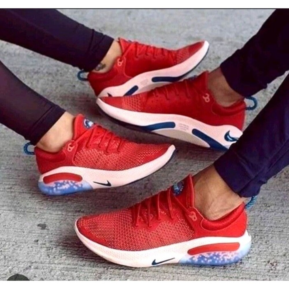 Nike Running Joyride Run Flyknit "Cinnabar" Red Sneakers Size US 10 Womens